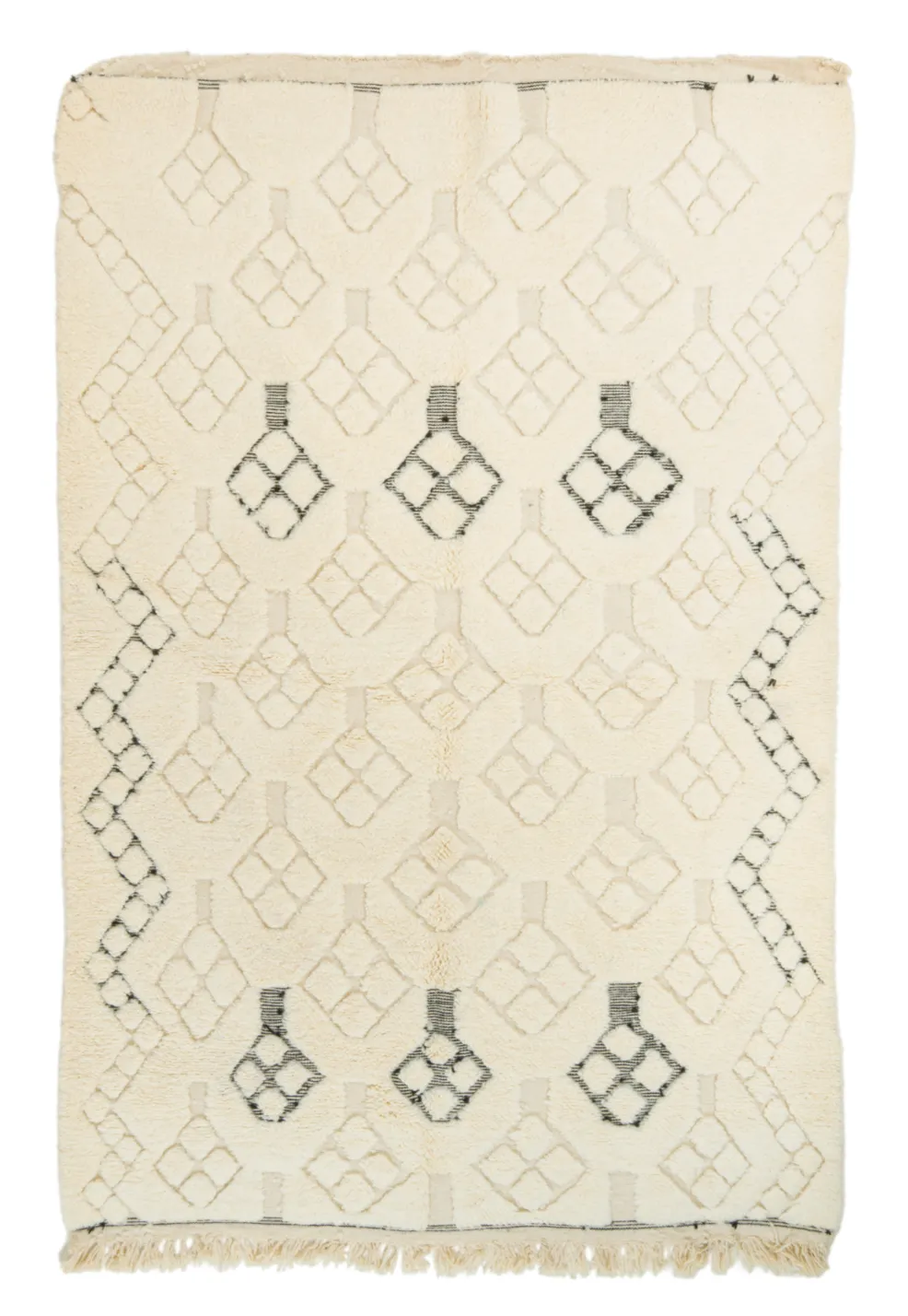 Kelimtæppe Marokkansk berber Beni Ouarain 160 x 260 cm