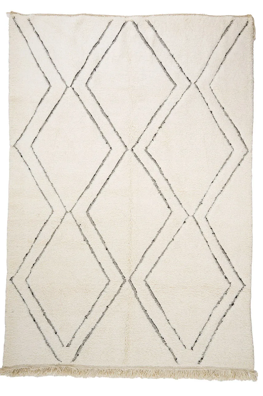 Kelimtæppe Marokkansk berber Beni Ouarain 210 x 300 cm