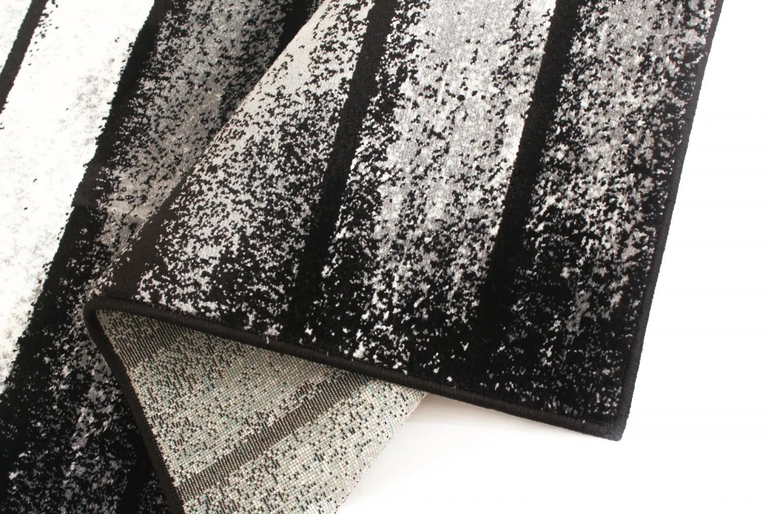 Wilton-tæppe - Orillo (grå/sort/hvid)