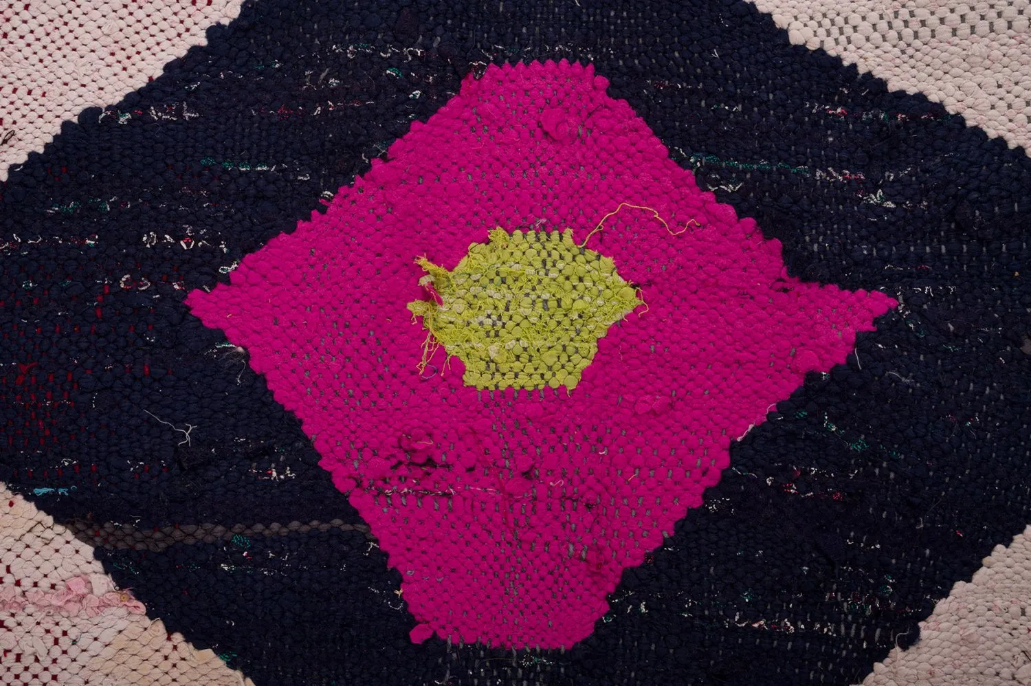 Marokkansk berber tæppe Boucherouite 165 x 270 cm