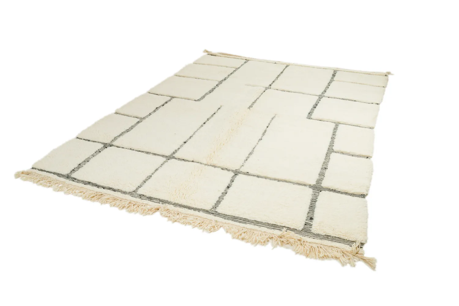 Kelimtæppe Marokkansk berber Beni Ouarain 200 x 295 cm