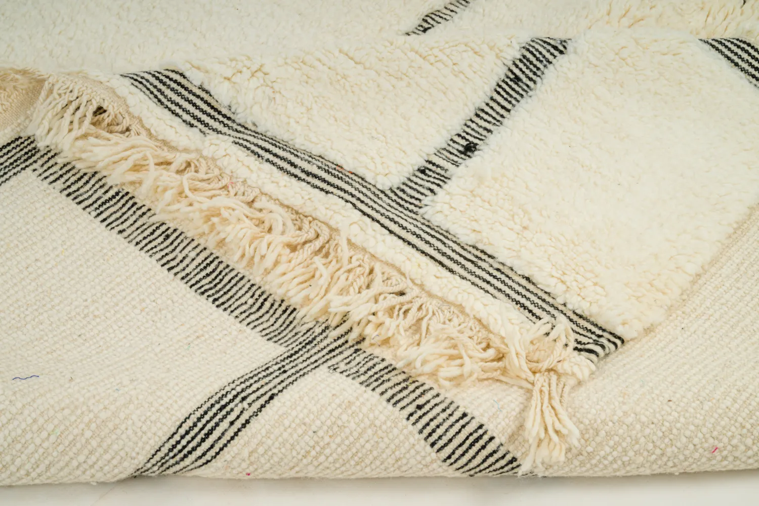 Kelimtæppe Marokkansk berber Beni Ouarain 200 x 295 cm