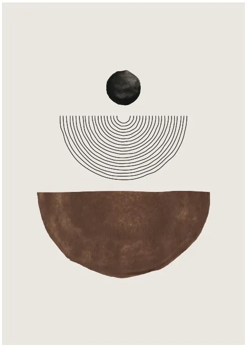 Wilton-tæppe - Rennes (beige/sort/brun)