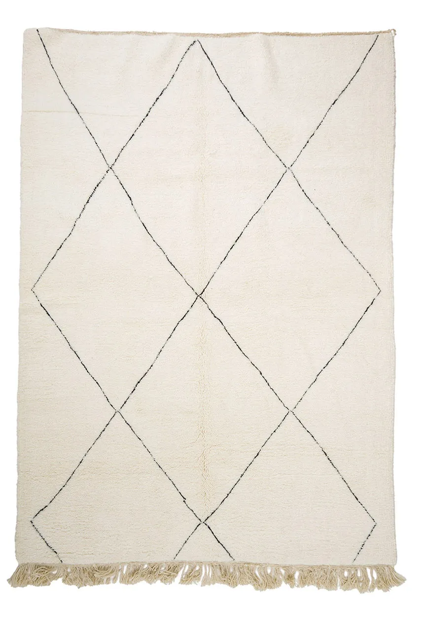 Kelimtæppe Marokkansk berber Beni Ouarain 210 x 295 cm