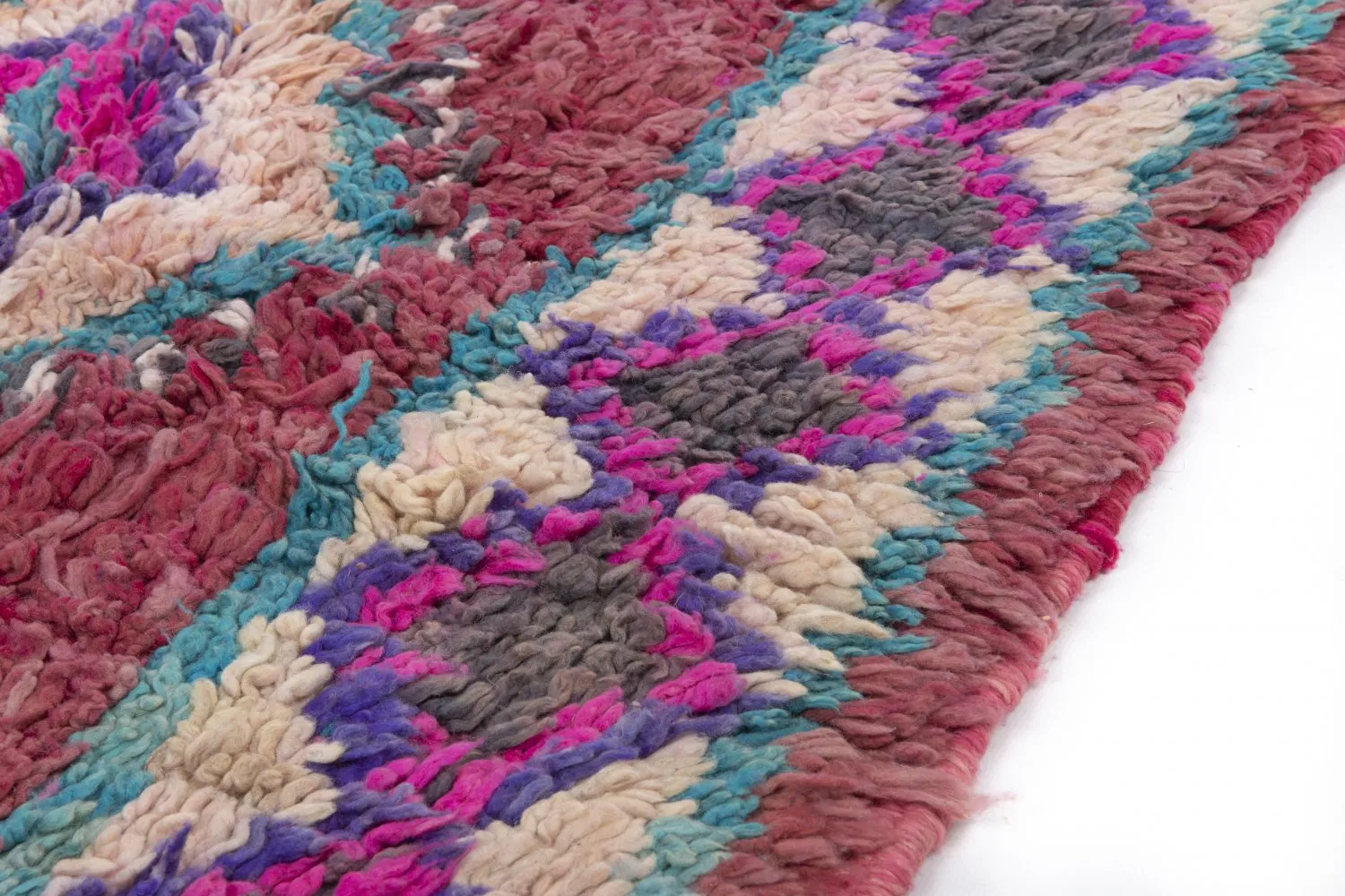 Kelimtæppe Marokkansk berber tæppe Azilal 400 x 110 cm