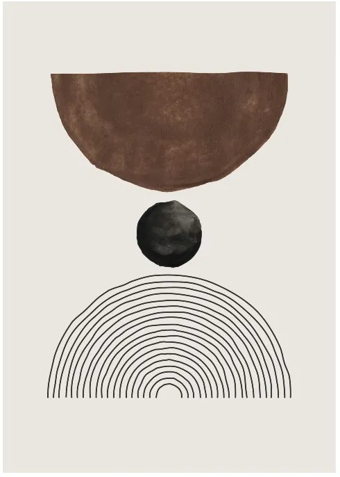 Wilton-tæppe - Cholet (beige/sort/brun)