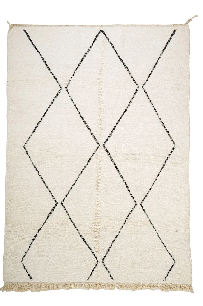 Kelimtæppe Marokkansk berber Beni Ouarain 205 x 290 cm