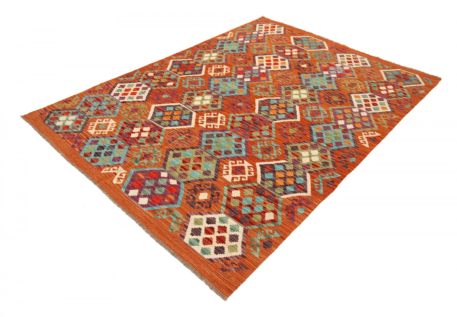 Orientalsk kelimtæppe 249 x 176 cm
