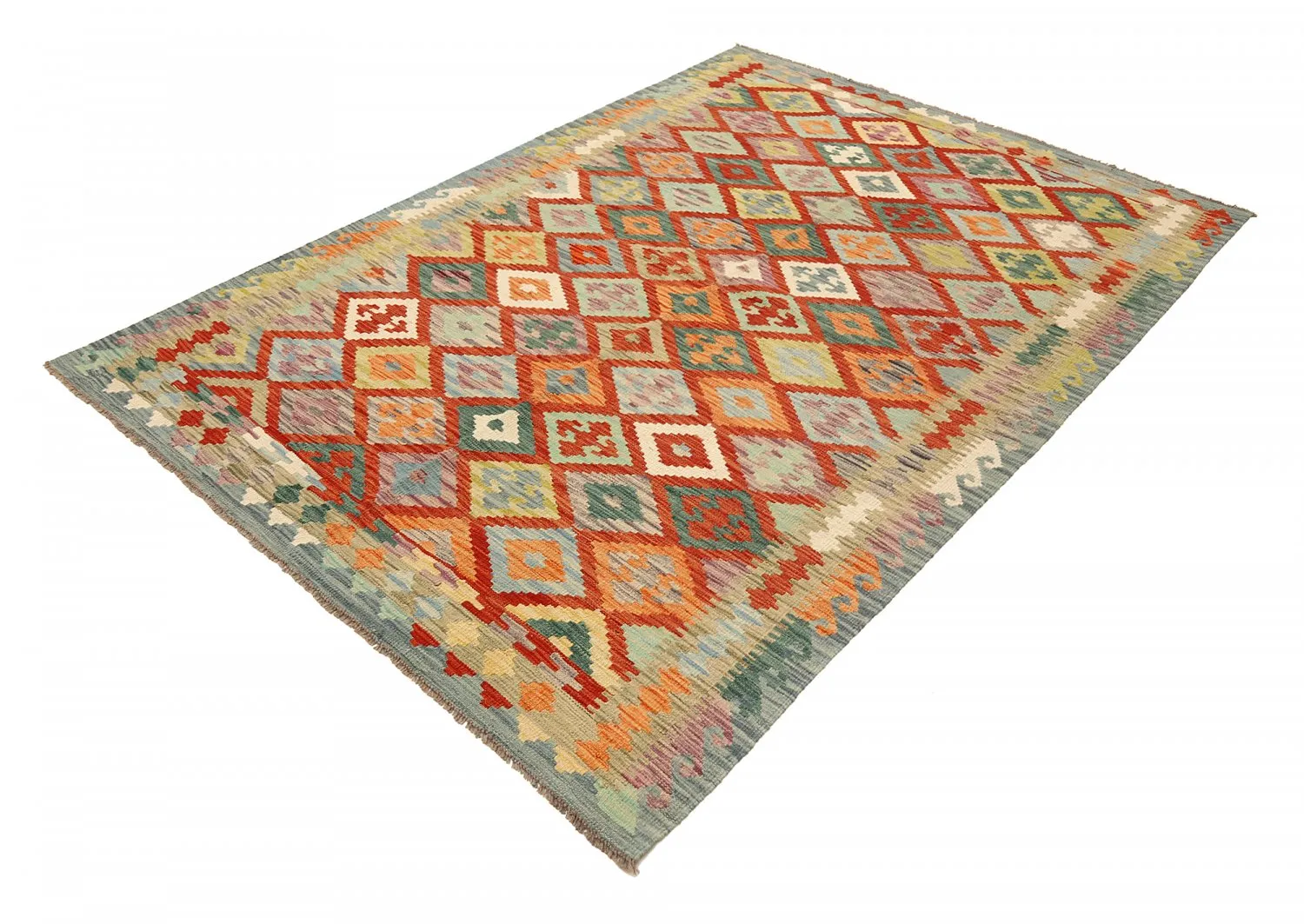 Orientalsk kelimtæppe 243 x 172 cm