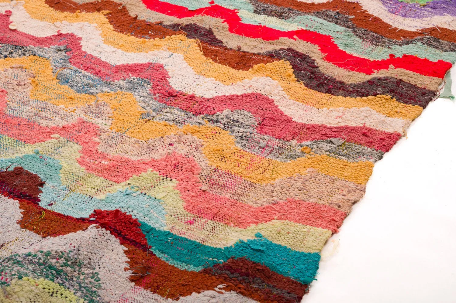 Marokkansk berber tæppe Boucherouite 165 x 335 cm