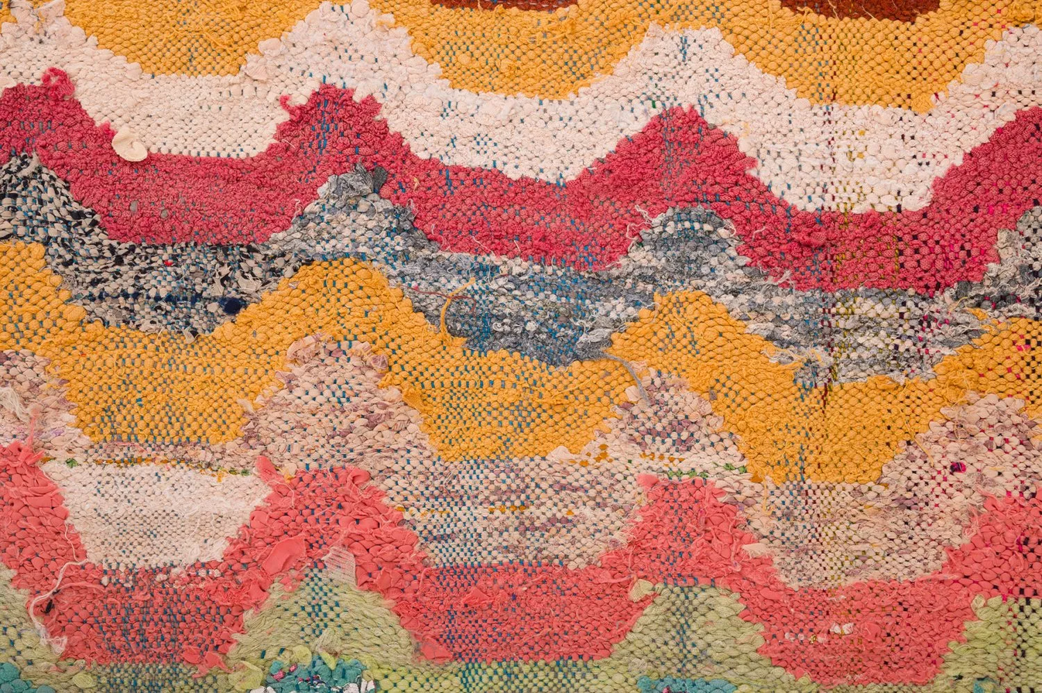 Marokkansk berber tæppe Boucherouite 165 x 335 cm