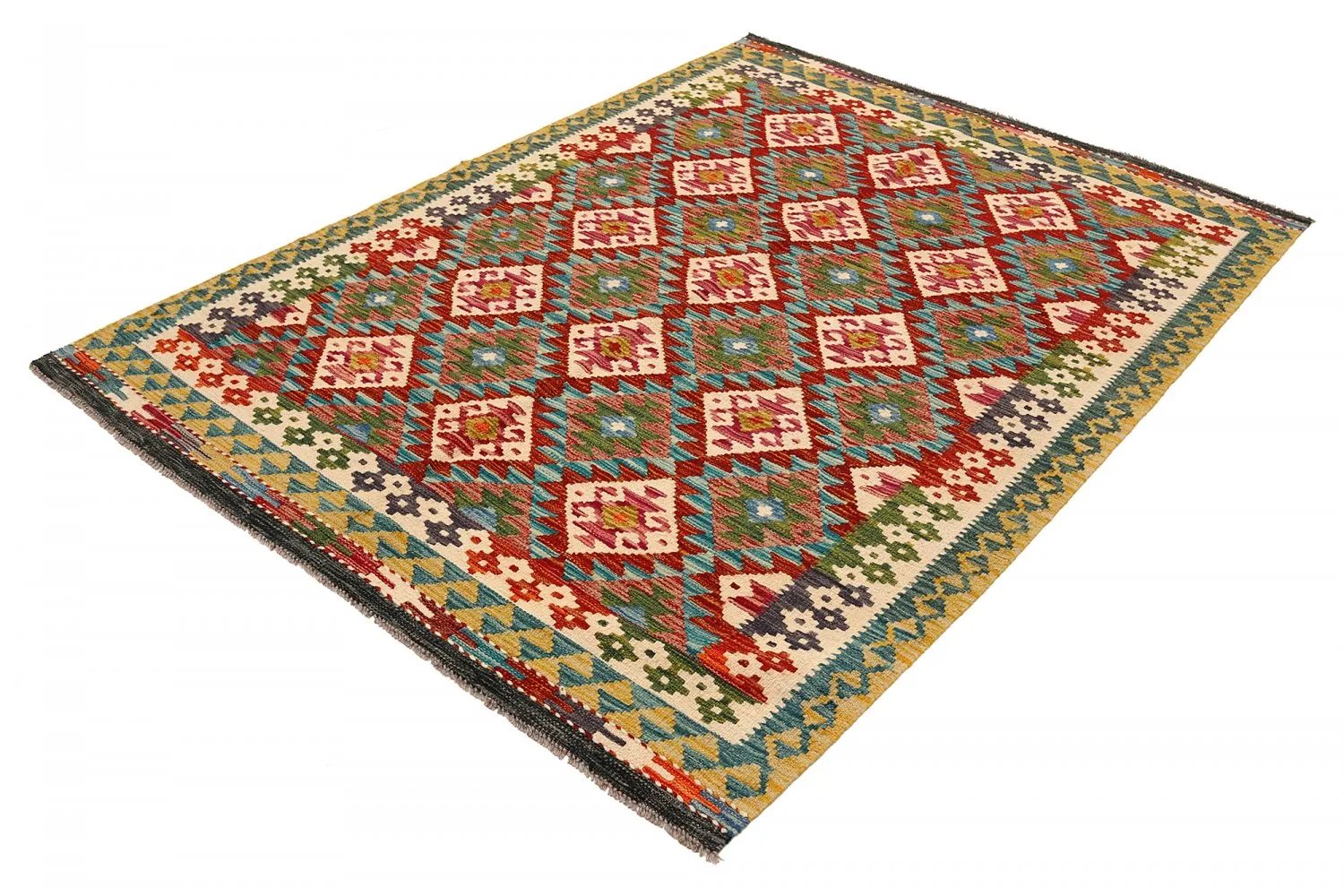 Orientalsk kelimtæppe 201 x 151 cm