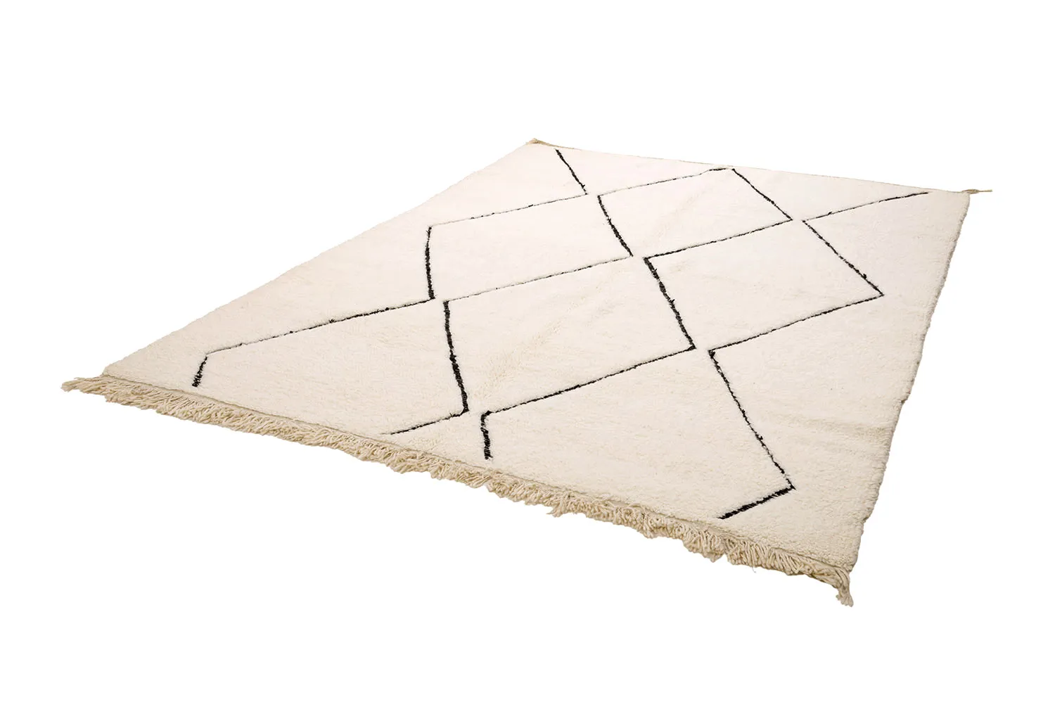 Kelimtæppe Marokkansk berber Beni Ouarain 205 x 290 cm