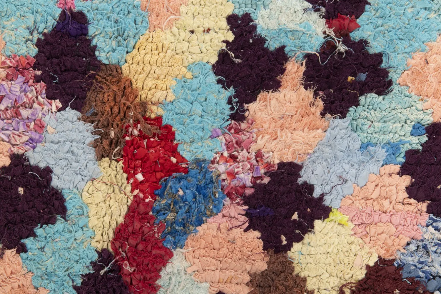 Marokkansk berber tæppe Boucherouite 170 x 80 cm
