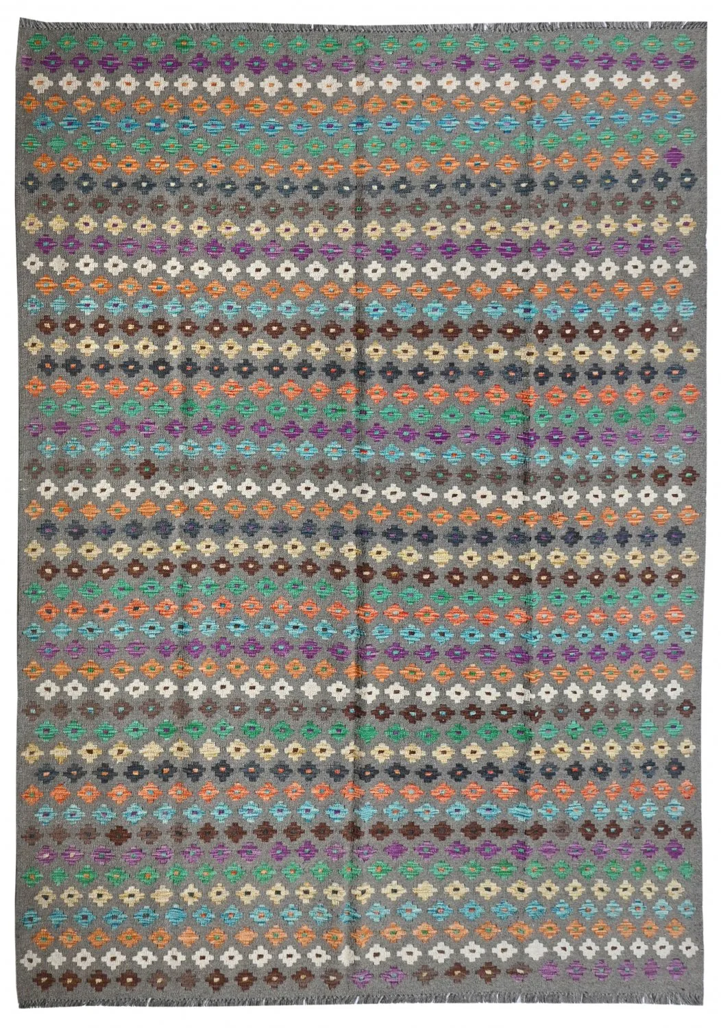 Orientalsk kelimtæppe 291 x 206 cm