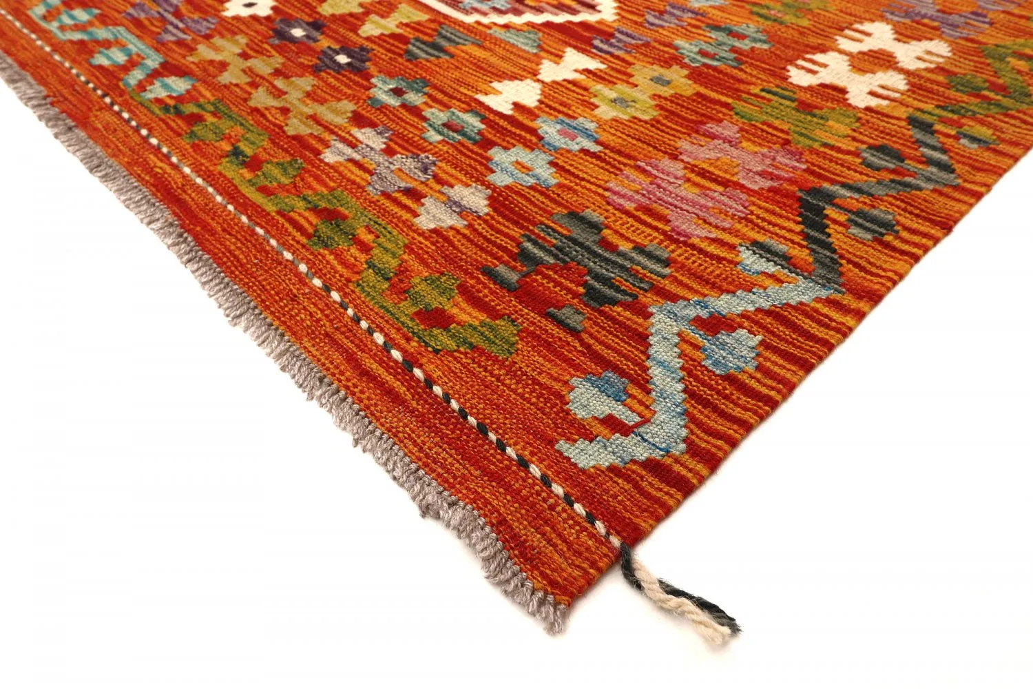 Orientalsk kelimtæppe 342 x 252 cm