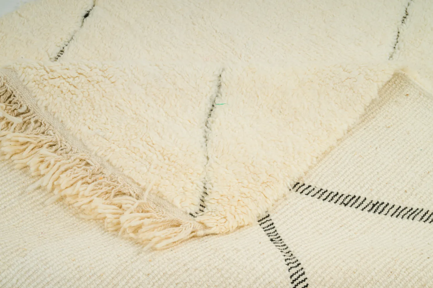 Kelimtæppe Marokkansk berber Beni Ouarain 165 x 245 cm