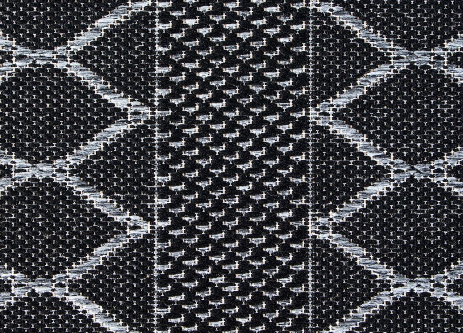 Wilton-tæppe - Lissabon (sort)