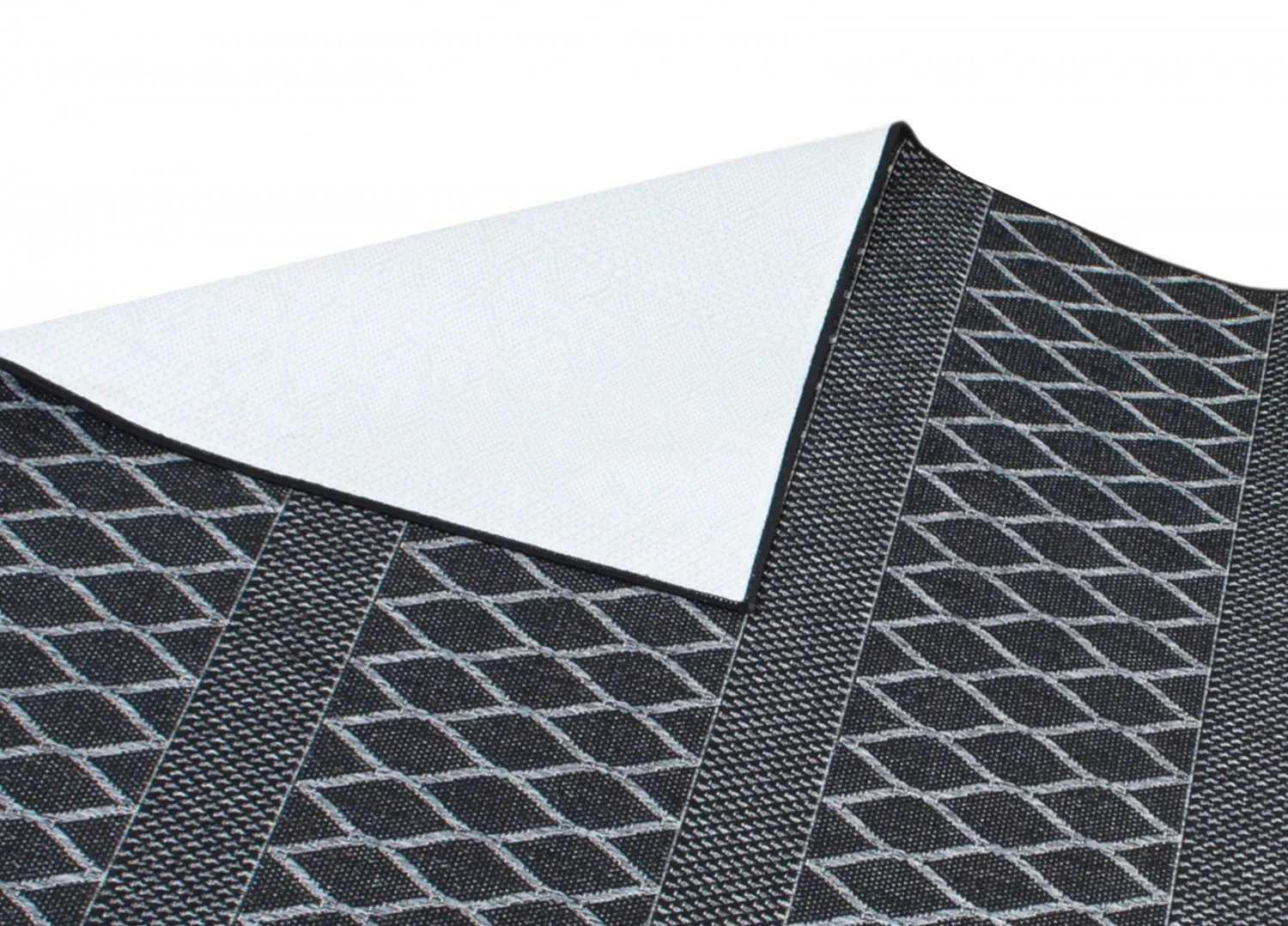 Wilton-tæppe - Lissabon (sort)