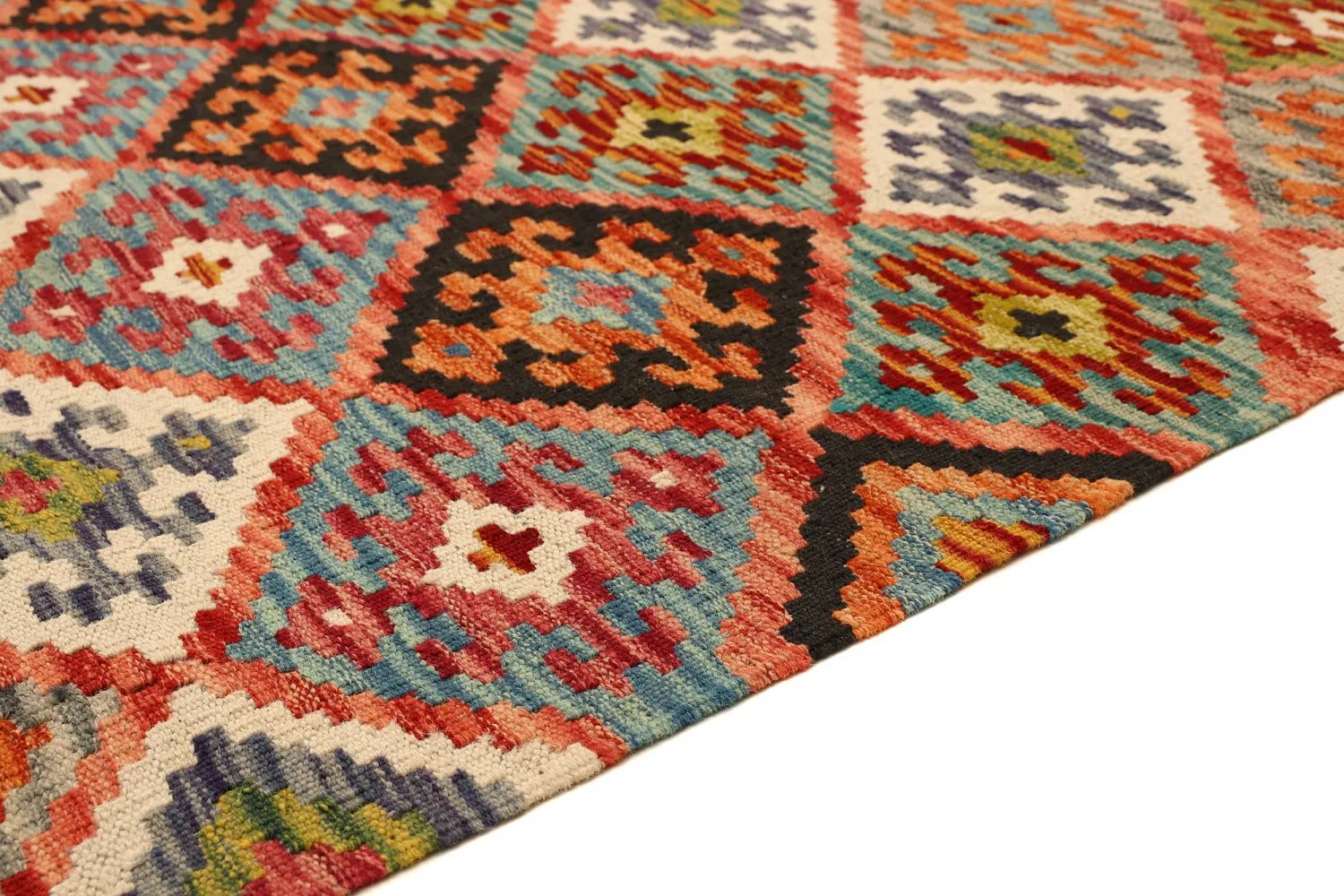 Orientalsk kelimtæppe 236 x 177 cm