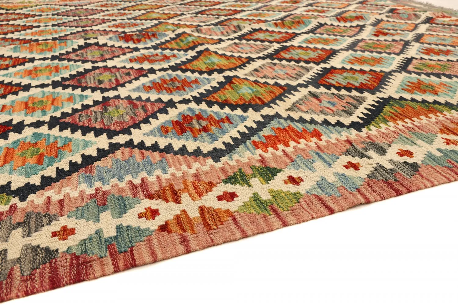Orientalsk kelimtæppe 236 x 175 cm