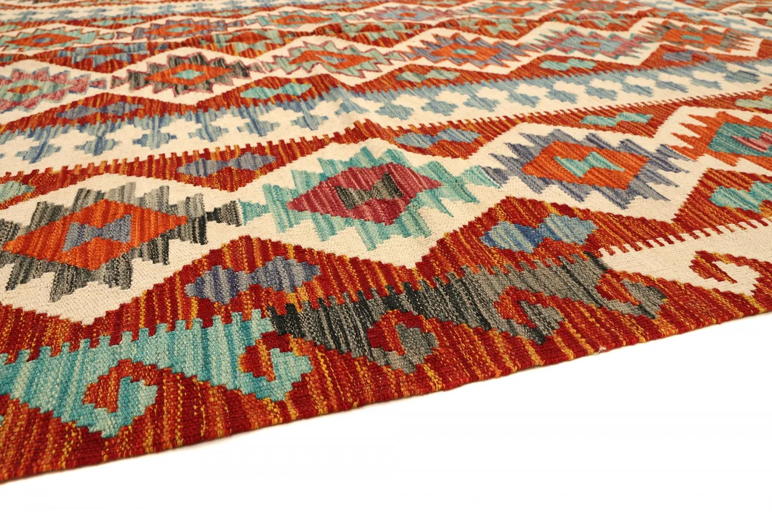 Orientalsk kelimtæppe 244 x 170 cm