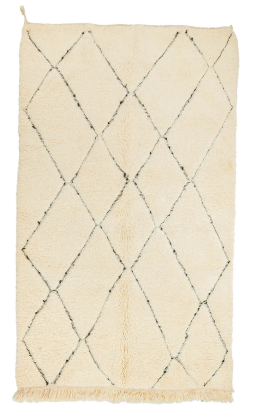 Kelimtæppe Marokkansk berber Beni Ouarain 155 x 255 cm