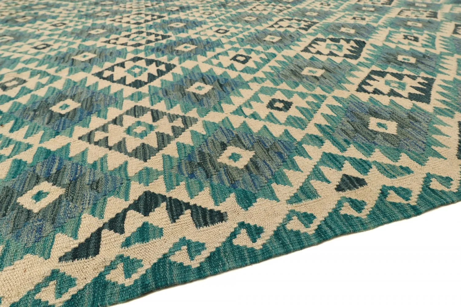 Orientalsk kelimtæppe 302 x 259 cm