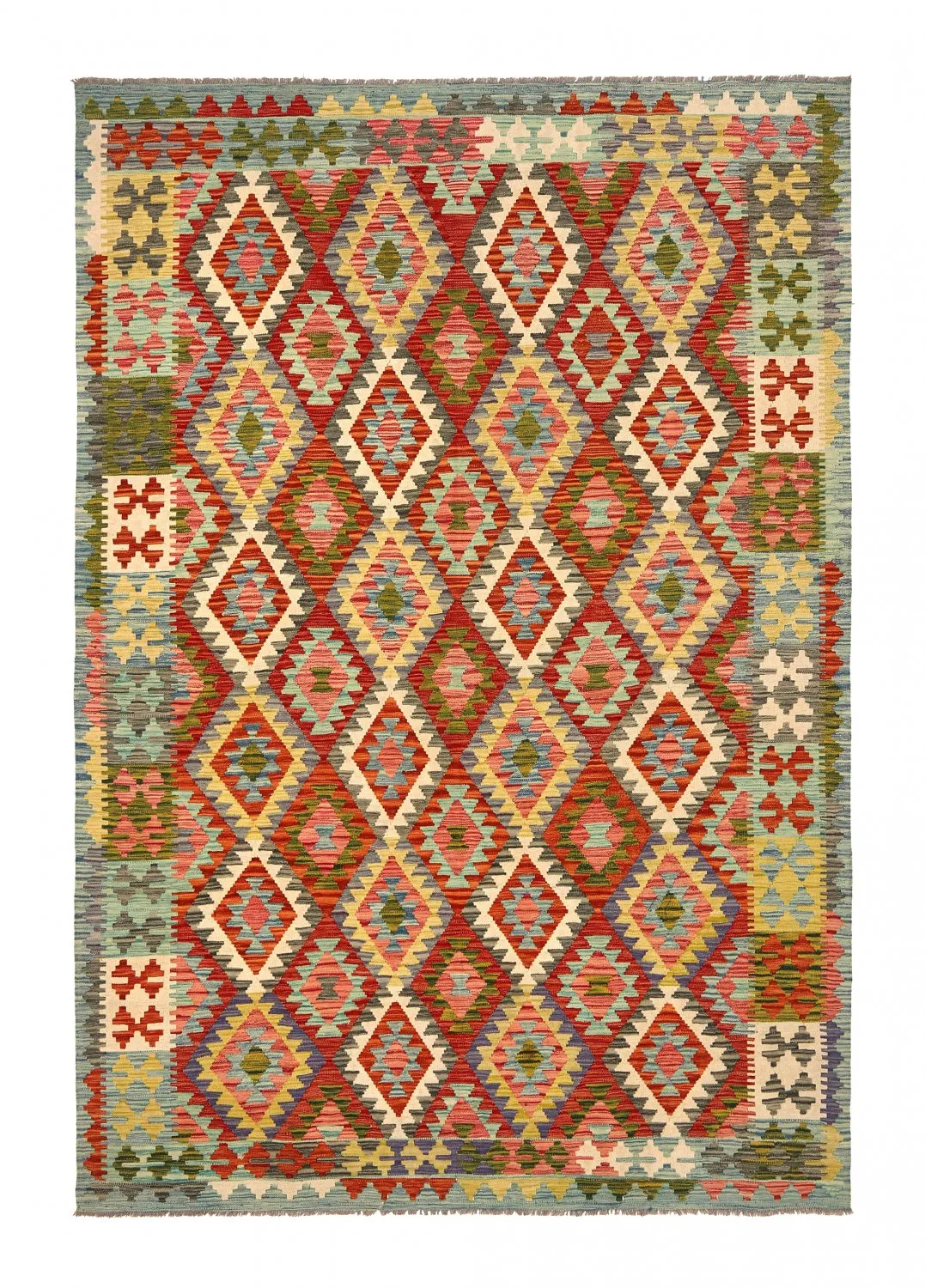 Orientalsk kelimtæppe 299 x 210 cm