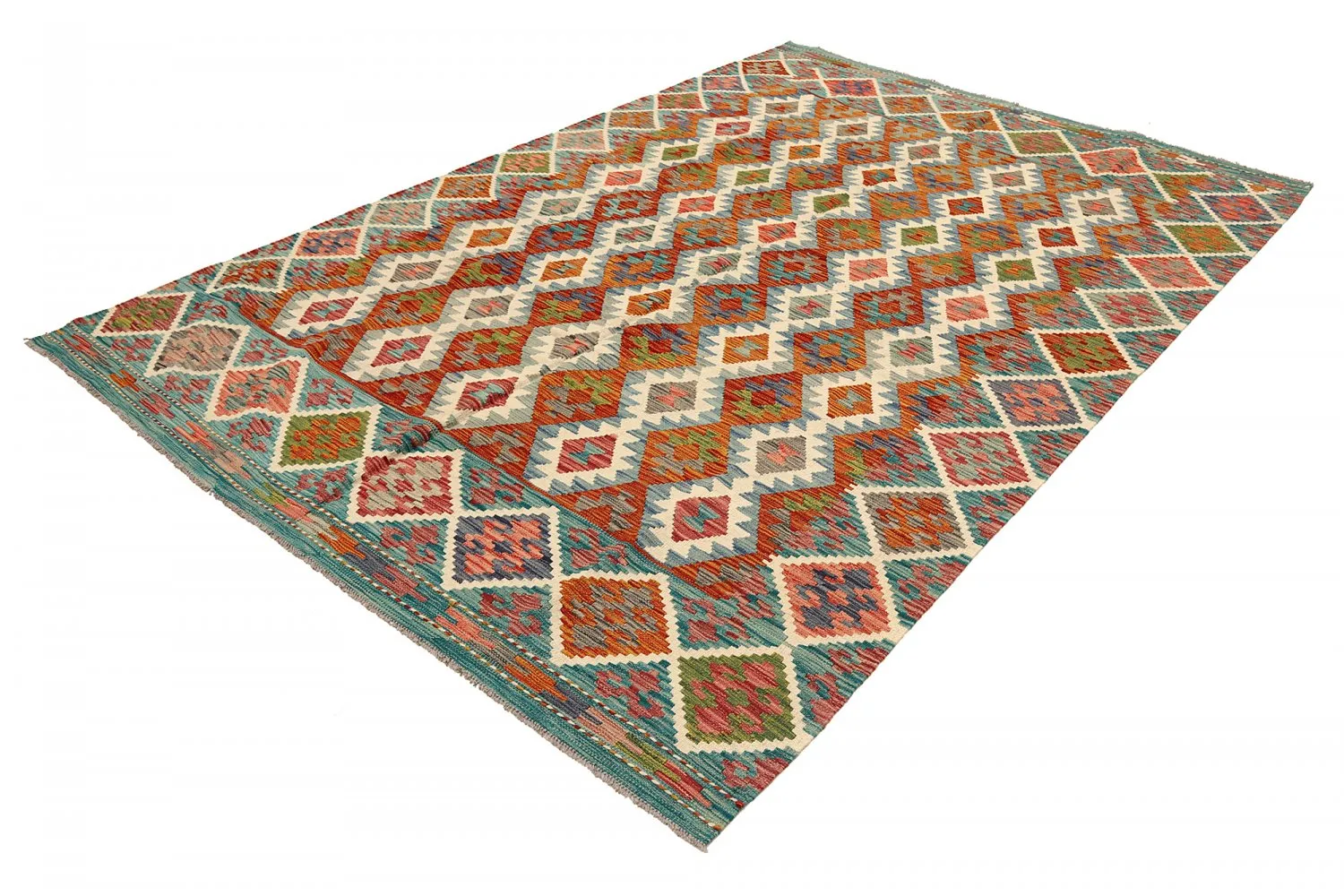 Orientalsk kelimtæppe 298 x 201 cm