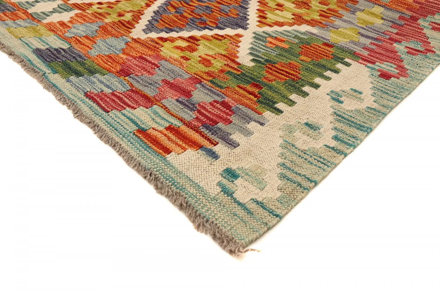 Orientalsk kelimtæppe 291 x 210 cm