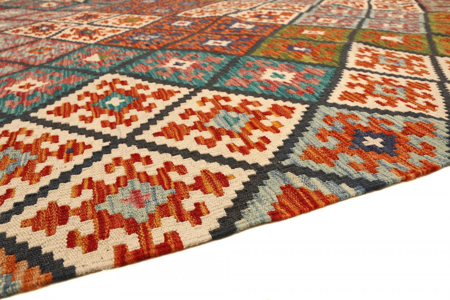 Orientalsk kelimtæppe 292 x 209 cm