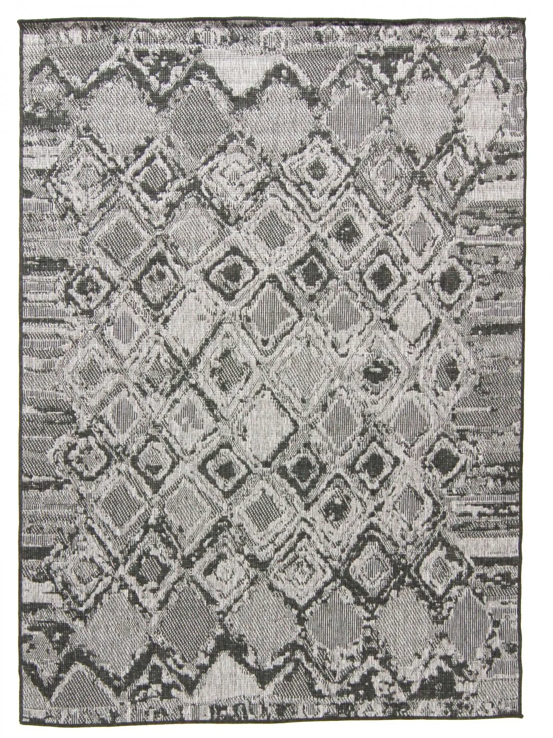 Tæpper til indendørs/udendørs brug - Brussels Night (grå)