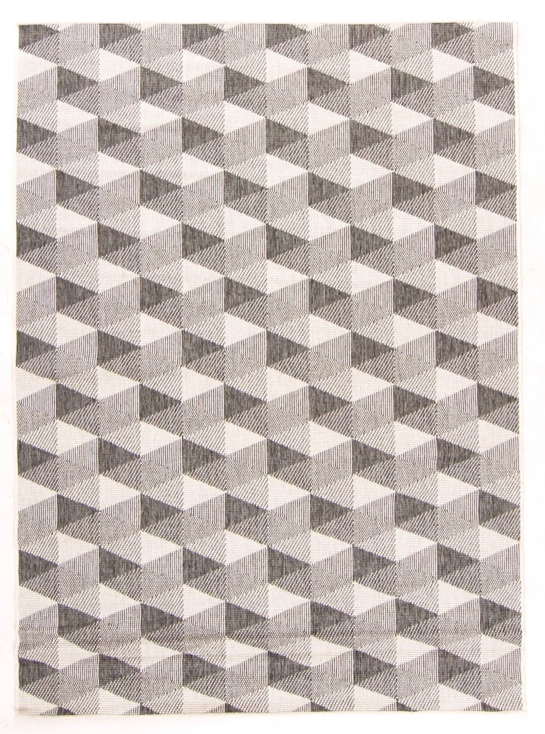 Tæpper til indendørs/udendørs brug - Brussels Pattern (grå)