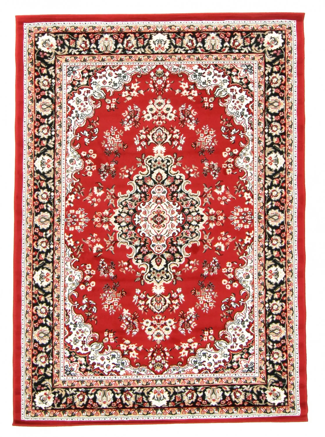 Wilton-tæppe - Peking (rød)