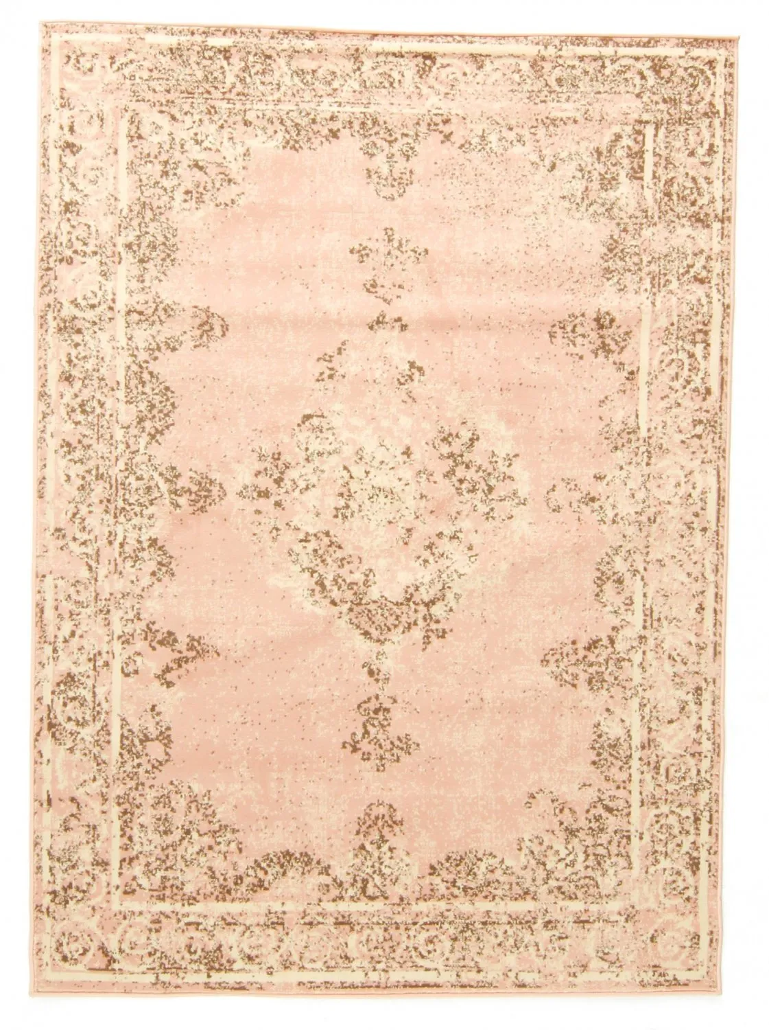 Wilton-tæppe - Peking (lyserød)