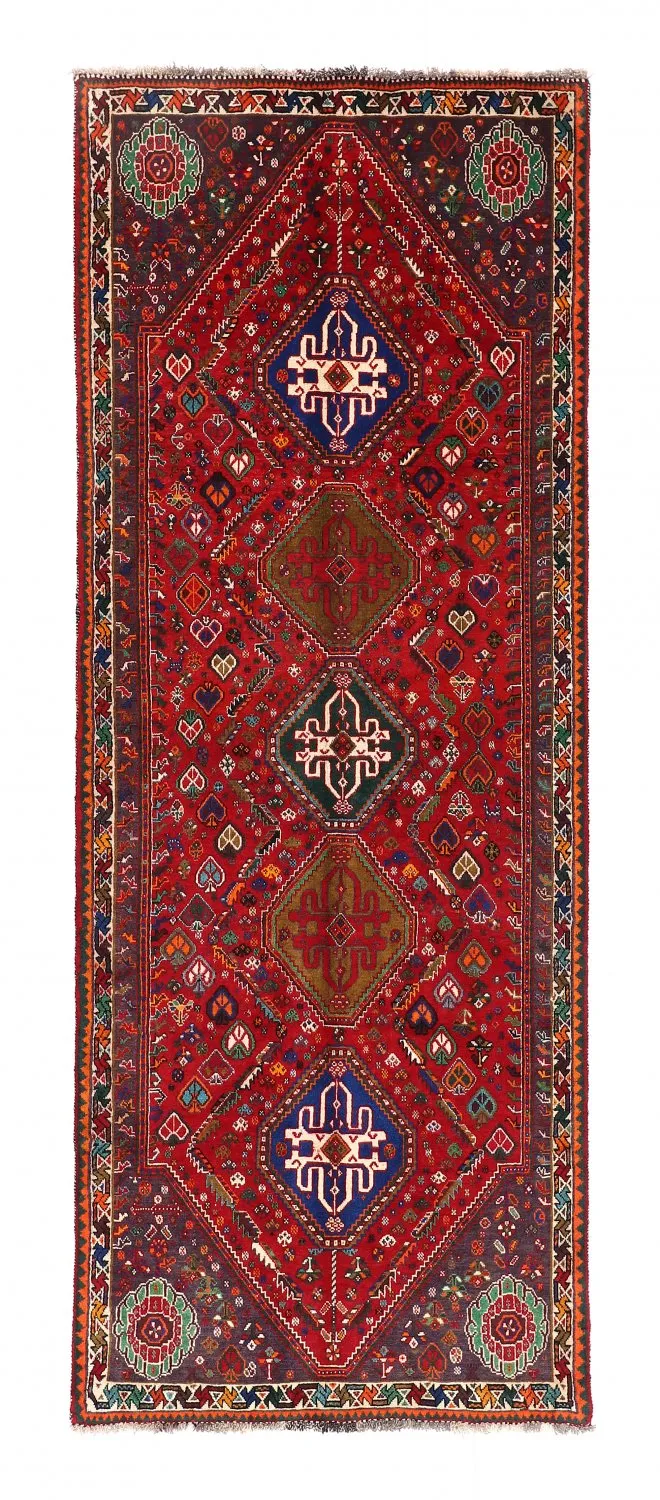Orientalsk tæppe Hamedan 280 x 107 cm