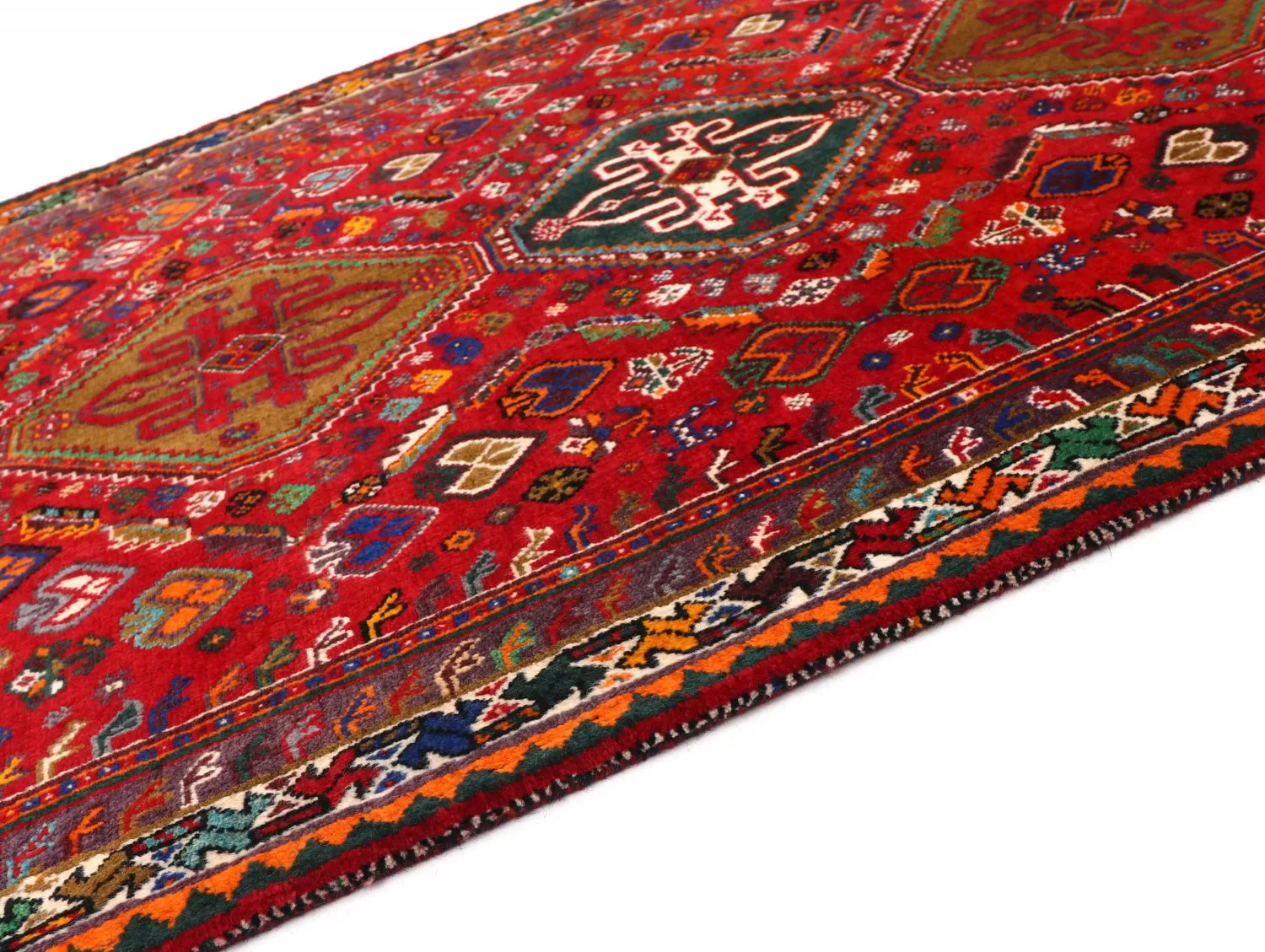 Orientalsk tæppe Hamedan 280 x 107 cm