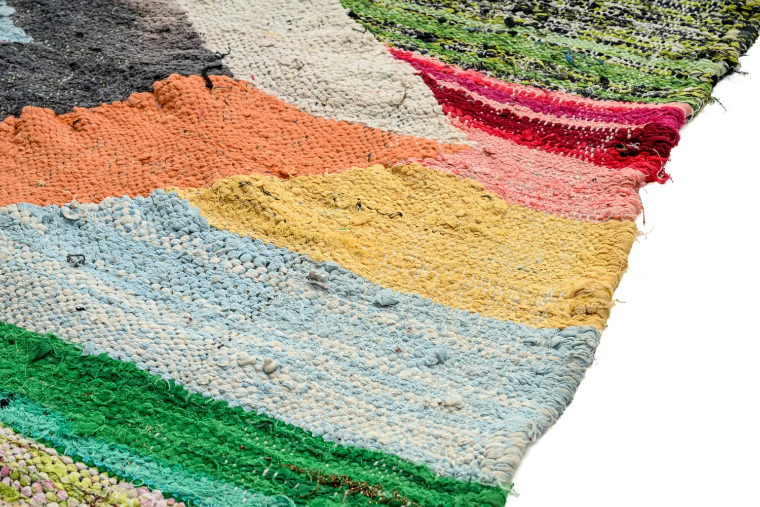 Marokkansk berber tæppe Boucherouite 155 x 295 cm