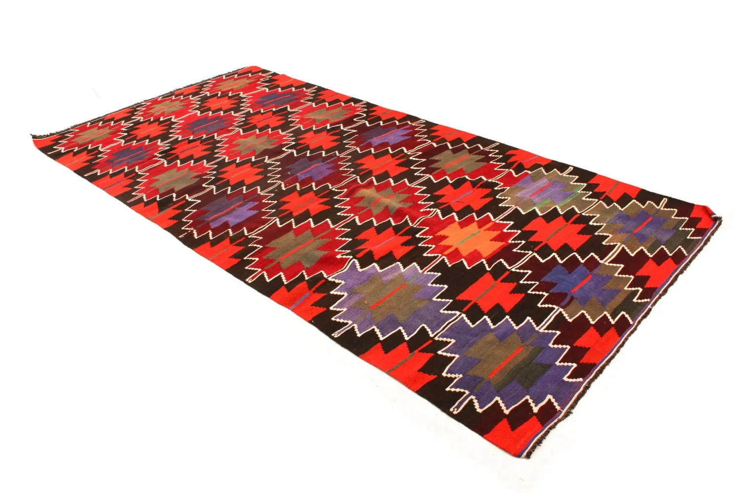Kelimtæppe Tyrkisk 334 x 167 cm