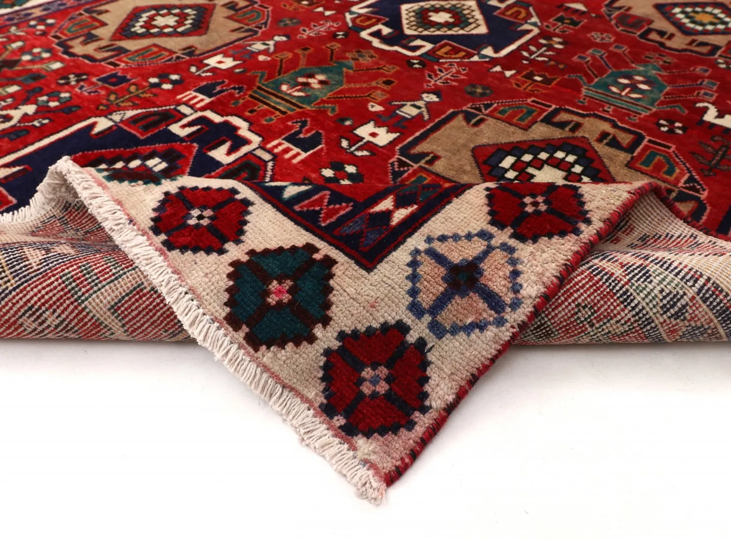 Orientalsk tæppe Hamedan 280 x 146 cm