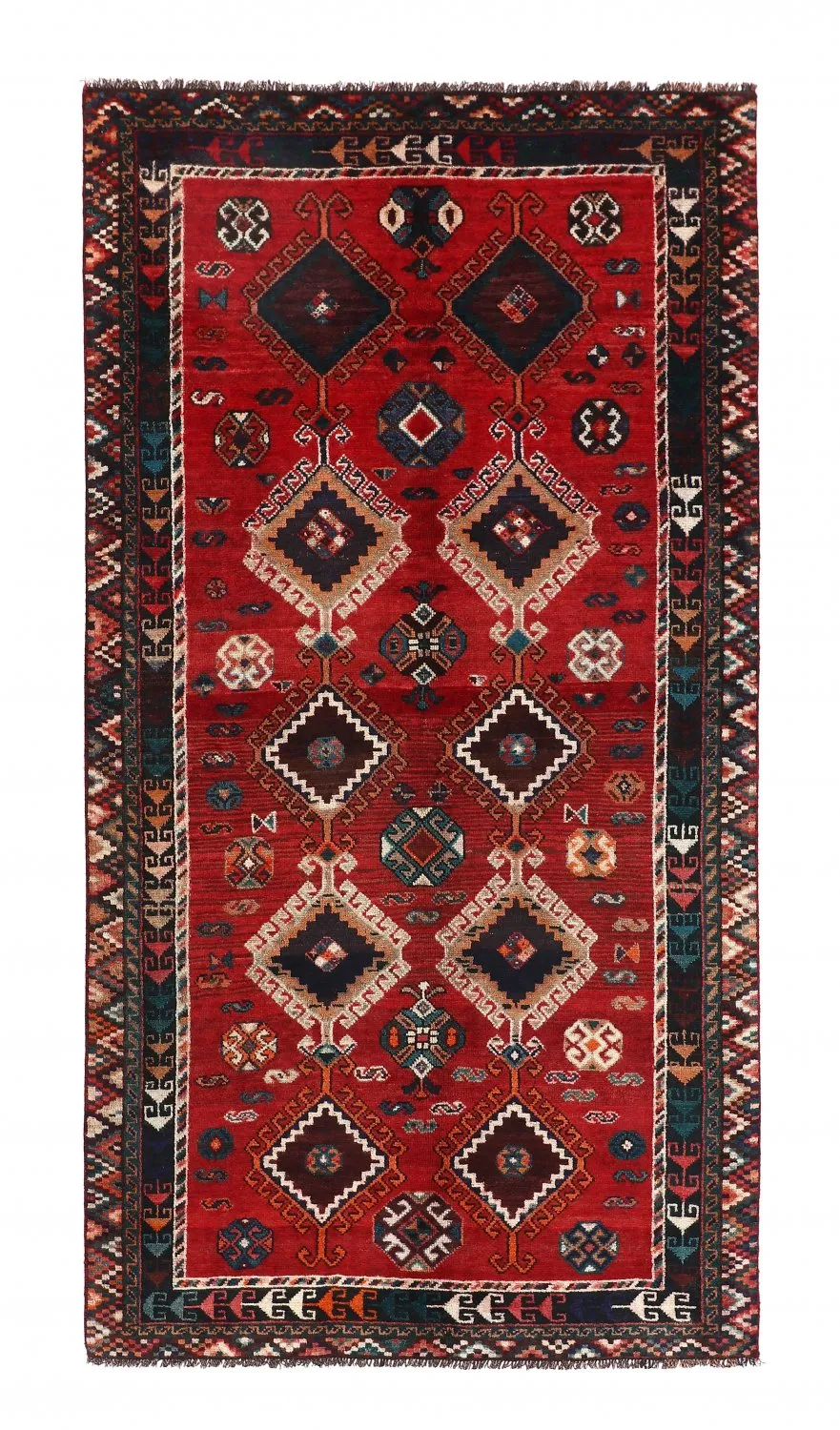 Orientalsk tæppe Hamedan 275 x 142 cm