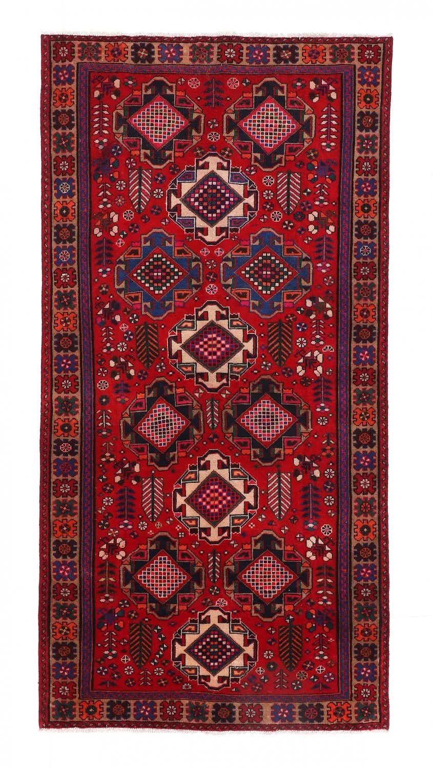 Orientalsk tæppe Hamedan 289 x 145 cm