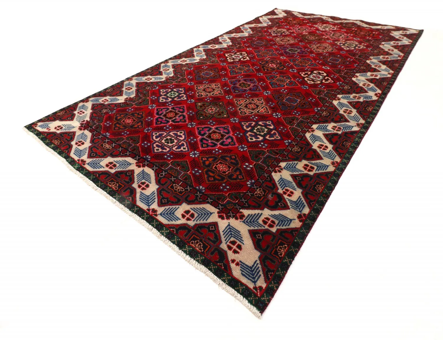 Orientalsk tæppe Hamedan 282 x 145 cm