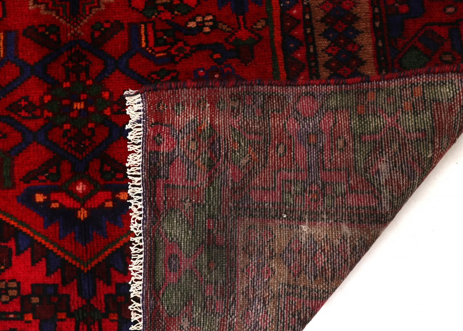 Orientalsk tæppe Hamedan 301 x 113 cm