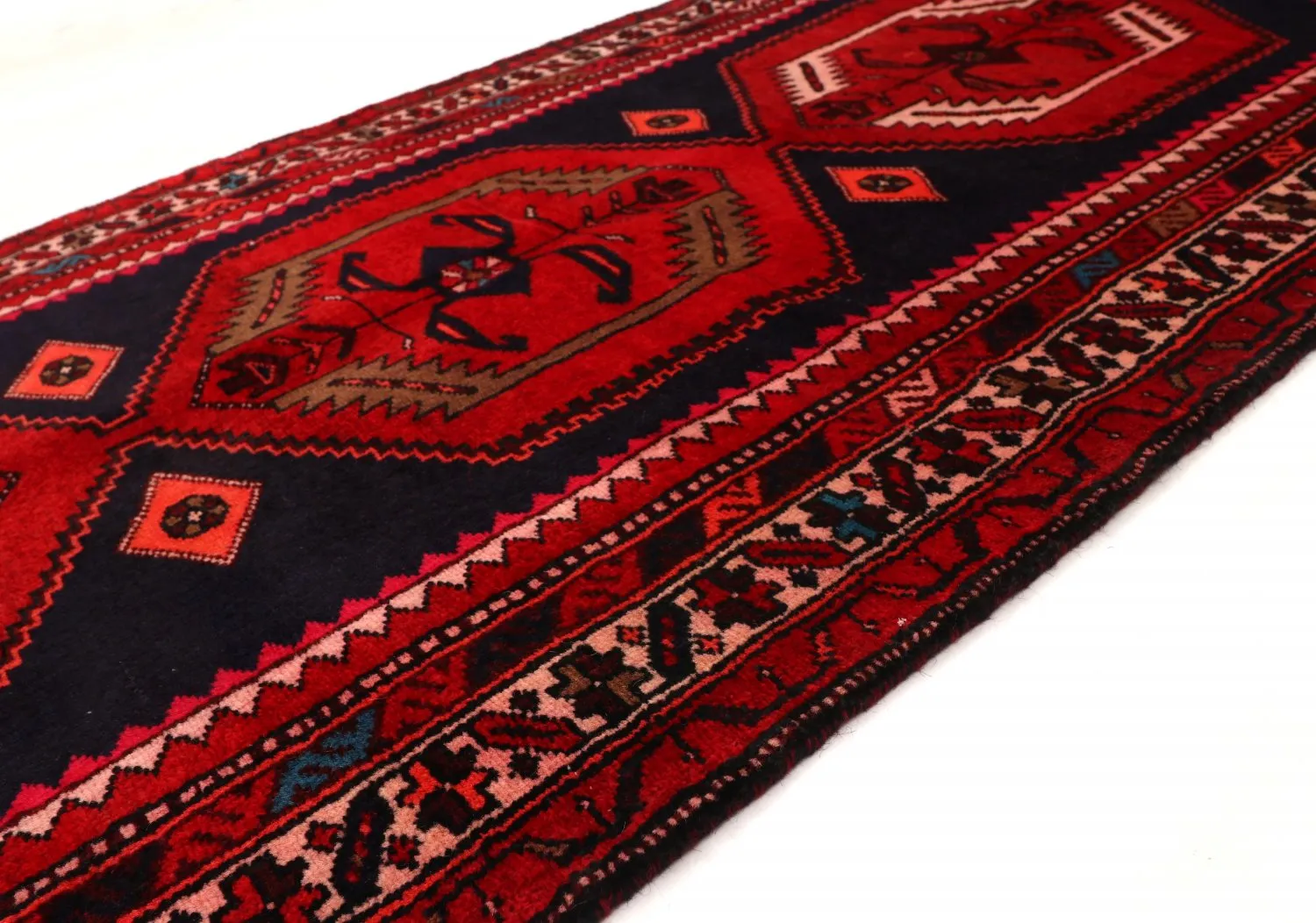 Orientalsk tæppe Hamedan 293 x 102 cm