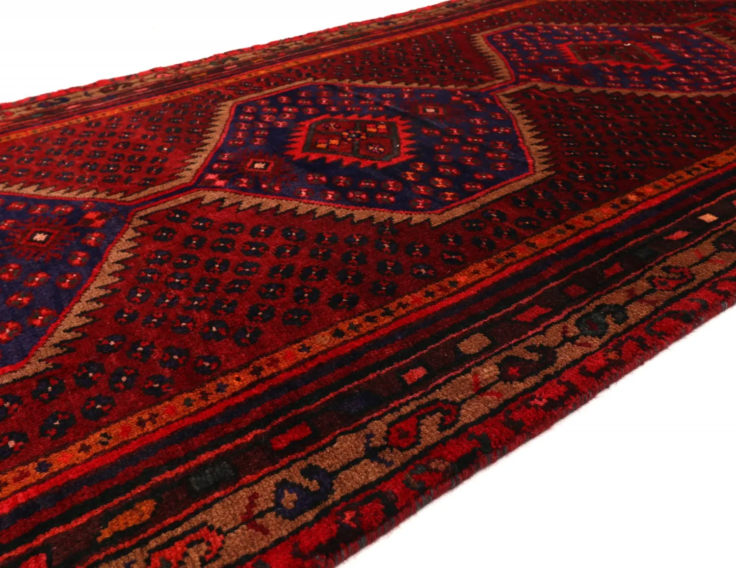 Orientalsk tæppe Hamedan 281 x 118 cm