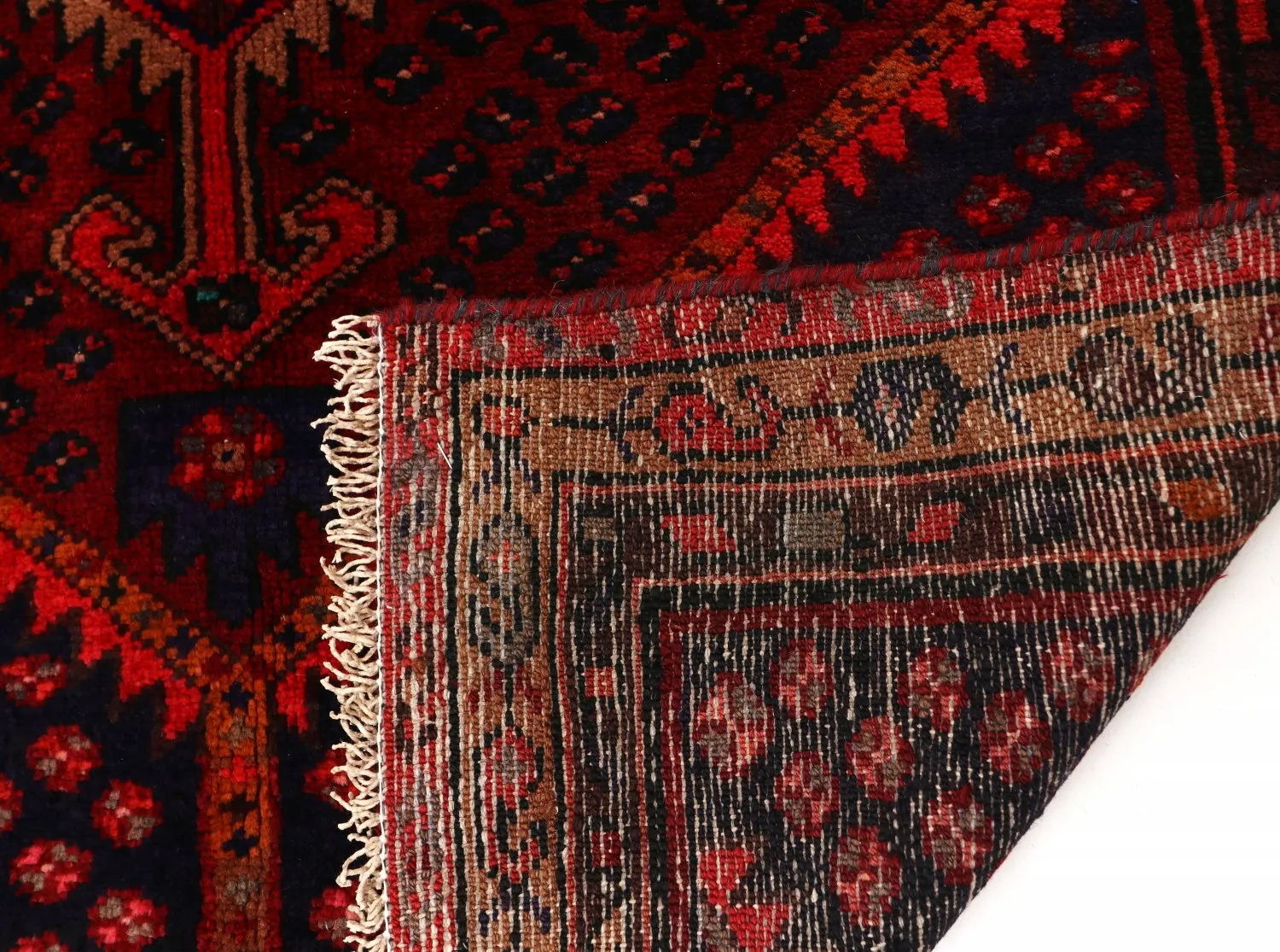 Orientalsk tæppe Hamedan 281 x 118 cm