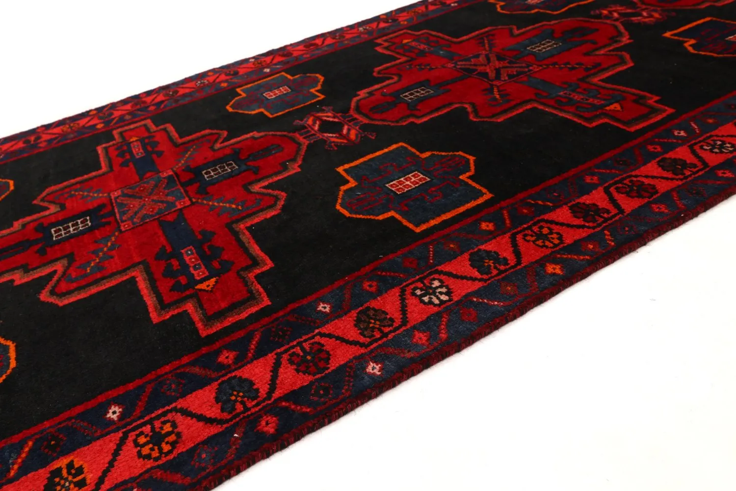 Orientalsk tæppe Hamedan 296 x 110 cm