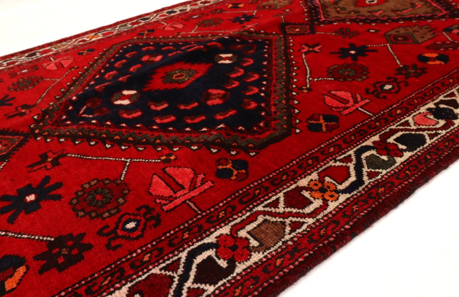 Orientalsk tæppe Hamedan 314 x 110 cm